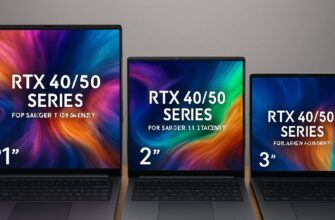 Лучшие игровые и творческие лэптопы с RTX 40/50 — какой выбрать в 2025 году