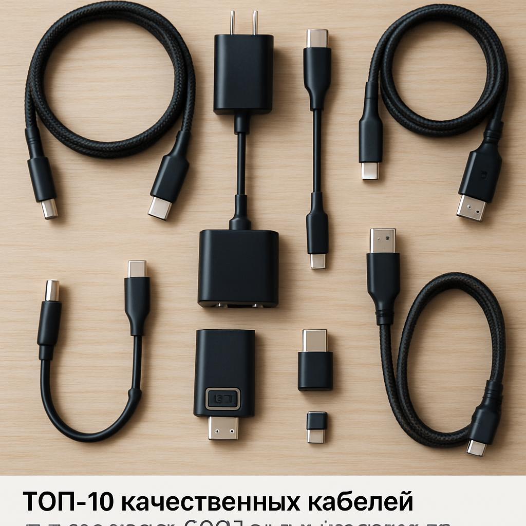ТОП-10 качественных кабелей и адаптеров 2025 года. Несколько практических советов при покупке