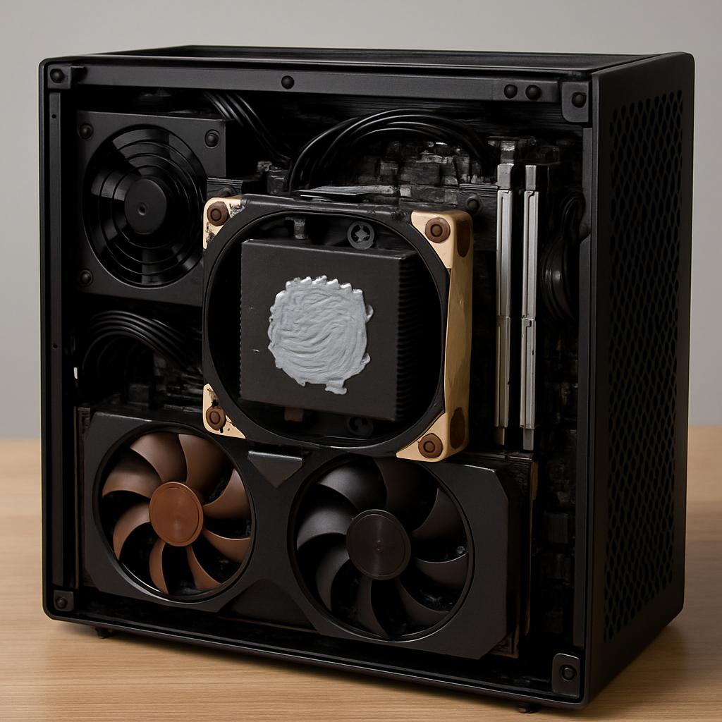 Как организовать эффективное охлаждение в маленьком корпусе. Термоинтерфейсы и контакт: не экономьте на пасте Как организовать эффективное охлаждение в маленьком корпусе. Термоинтерфейсы и контакт: не экономьте на пасте