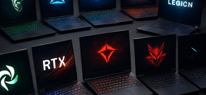 ТОП-10 игровых ноутбуков с мощным «железом» 2025: какие модели реально тянут современные игры и почему