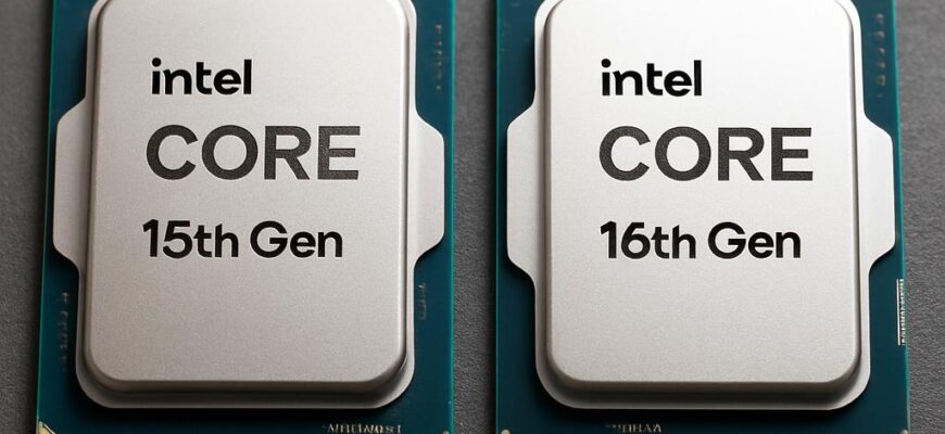 Новый виток производительности: сравнение процессоров Intel Core 15-го и 16-го поколений