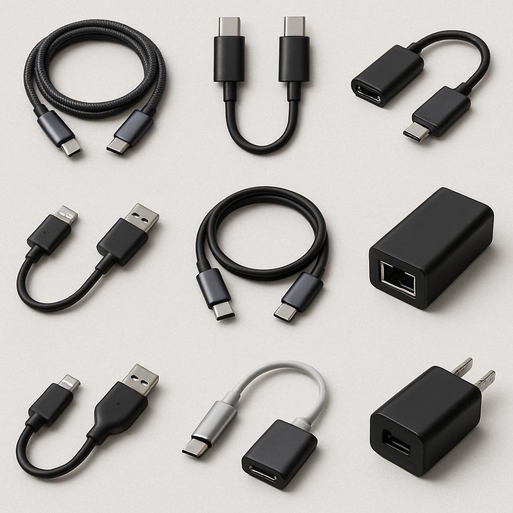 ТОП-10 качественных кабелей и адаптеров 2025 года. Краткая таблица: обзор ТОП-10