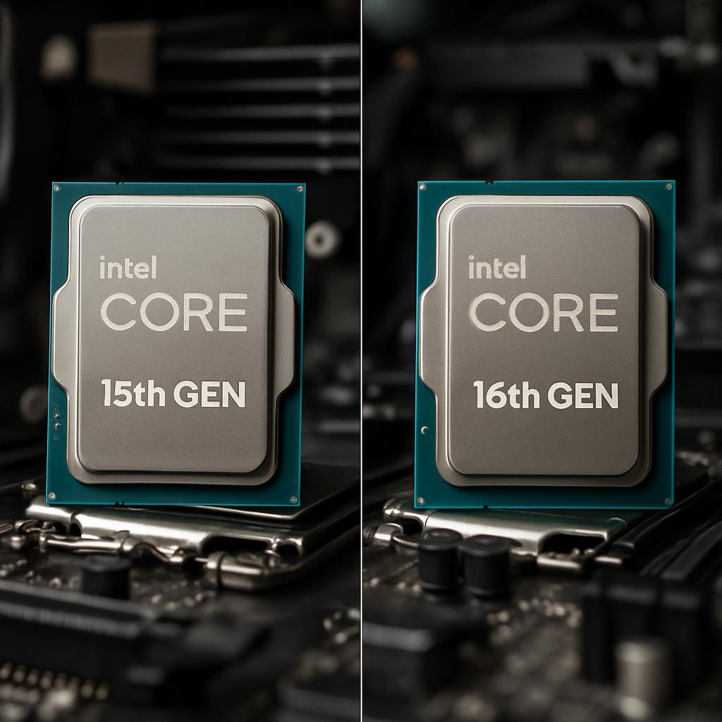 Сравнение процессоров Intel Core 15-го и 16-го поколений. Производительность в рабочих сценариях Сравнение процессоров Intel Core 15-го и 16-го поколений. Производительность в рабочих сценариях