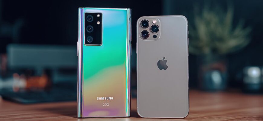 Samsung или iPhone — какой смартфон выбрать в 2025 году?