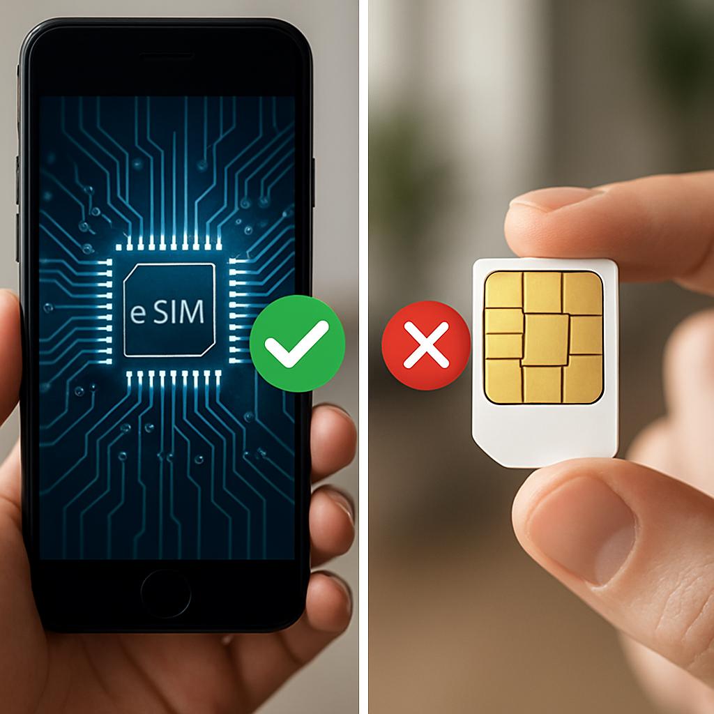 Сравнение eSIM и физических SIM: плюсы и минусы для пользователей. Краткая справка: как работают eSIM и физические SIM