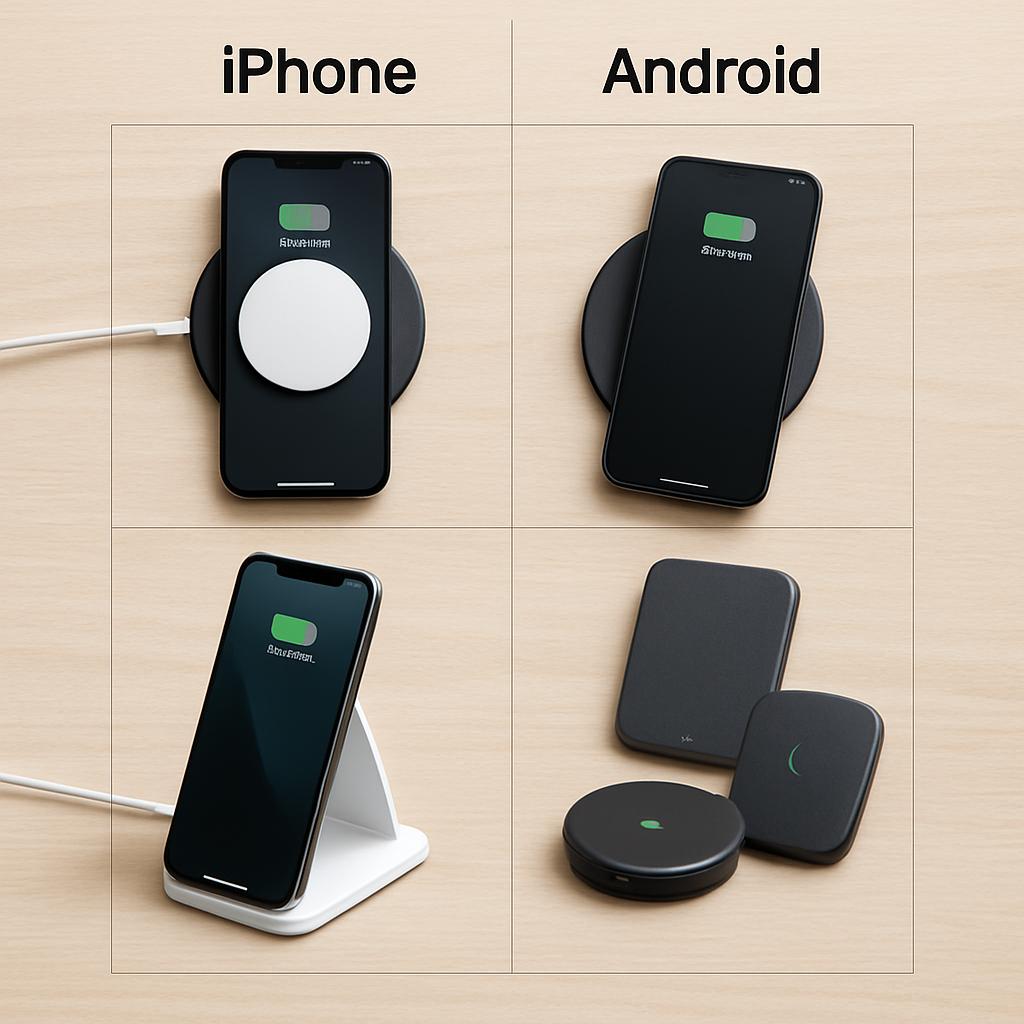 Лучшие беспроводные зарядки для iPhone и Android. Небольшая таблица сравнения (ориентировочно) Лучшие беспроводные зарядки для iPhone и Android. Небольшая таблица сравнения (ориентировочно)
