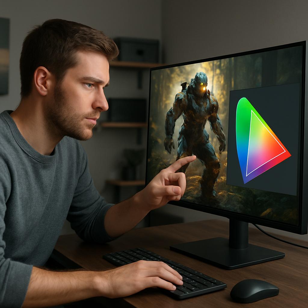 Как правильно выбрать монитор для игр и работы с графикой. Цветопередача и охват: на что ориентироваться при работе с изображением