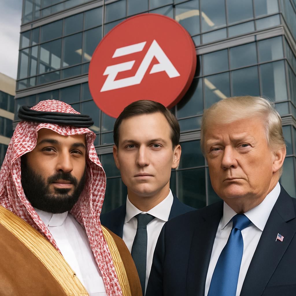 Саудовская Аравия и зять Трампа купили гиганта игровой индустрии Electronic Arts за $55 млрд. Зачем Эр-Рияд захватывает рынок игр?. Чего ждать разработчикам и игрокам Саудовская Аравия и зять Трампа купили гиганта игровой индустрии Electronic Arts за $55 млрд. Зачем Эр-Рияд захватывает рынок игр?. Чего ждать разработчикам и игрокам