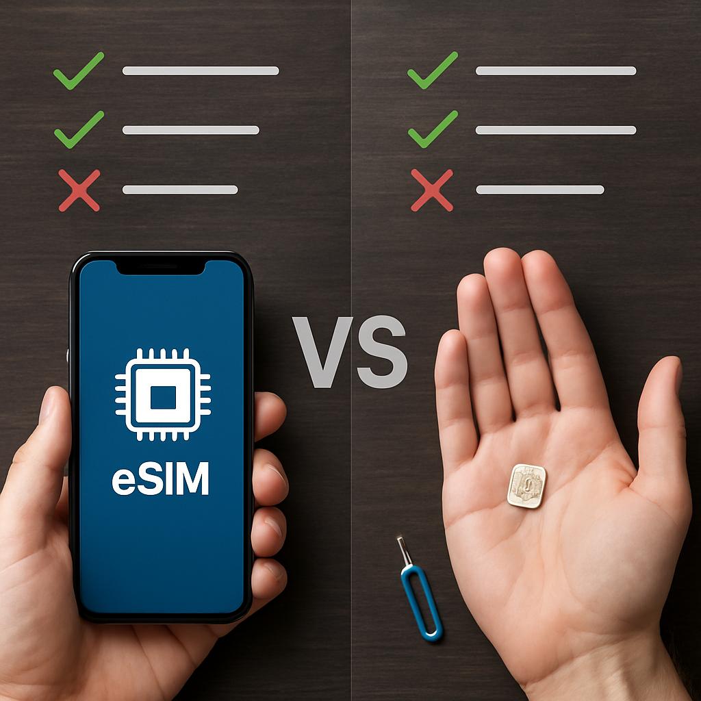 Сравнение eSIM и физических SIM: плюсы и минусы для пользователей. Советы при переходе на eSIM