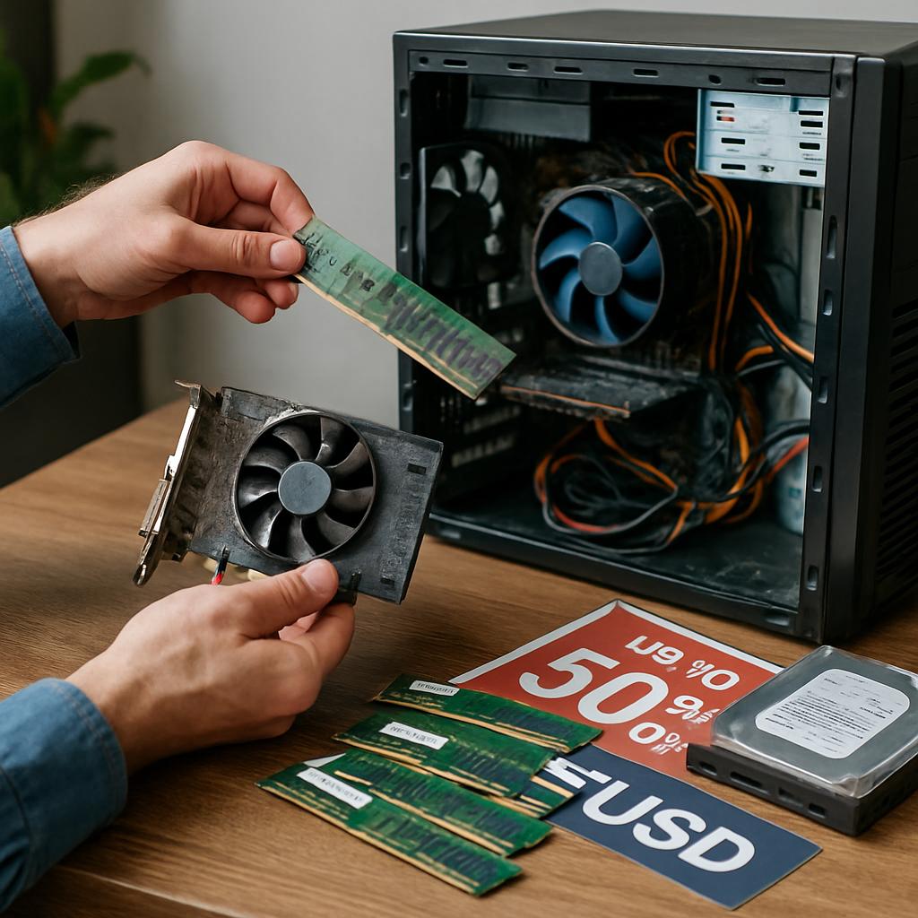 Гайд по апгрейду старого ПК: недорогие и эффективные решения. Как экономить: б/у детали и сезонные скидки Гайд по апгрейду старого ПК: недорогие и эффективные решения. Как экономить: б/у детали и сезонные скидки