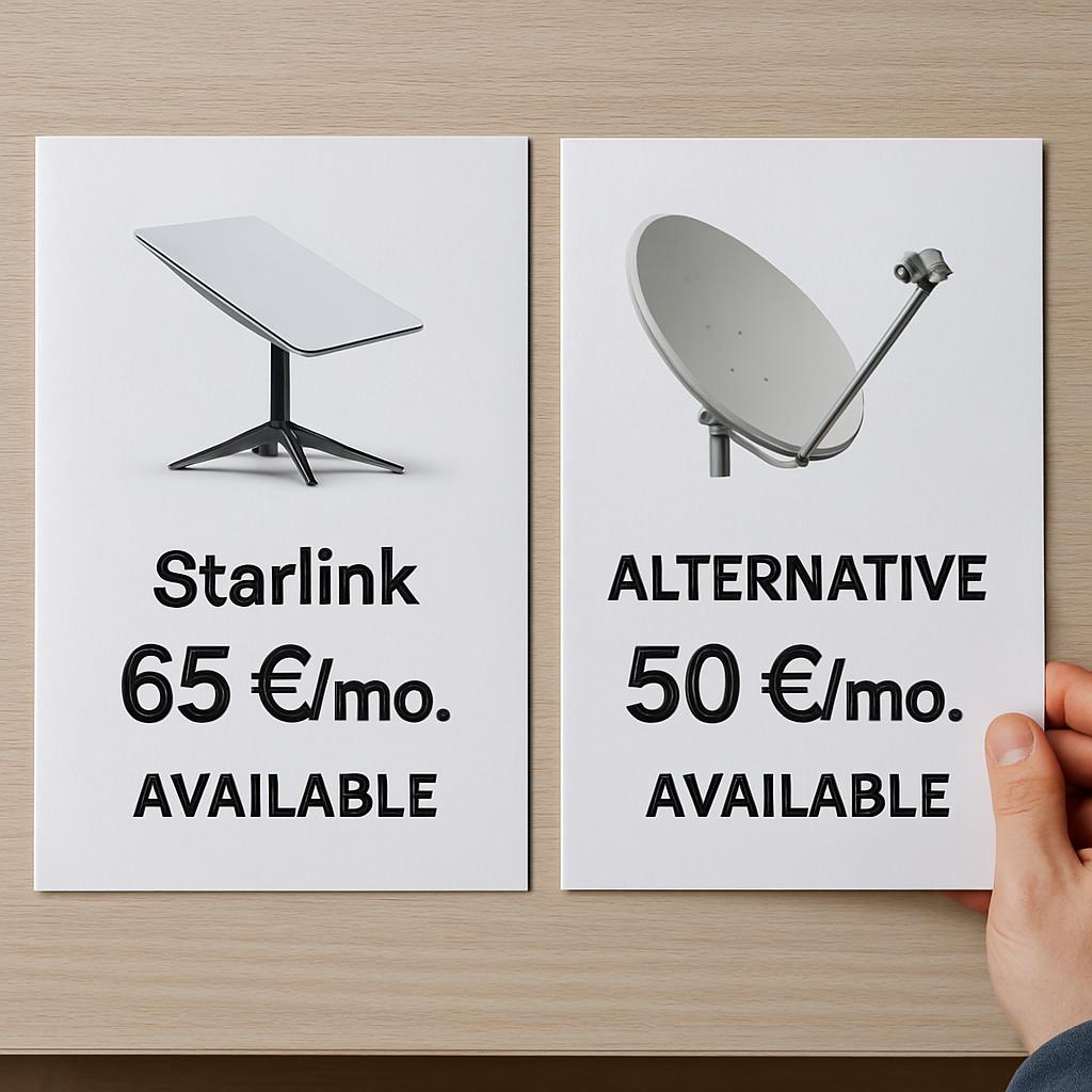 Сколько стоит Starlink в Европе?. Альтернативы Starlink в Европе