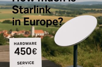 Сколько стоит Starlink в Европе? Разбираем цену по шагам и странам