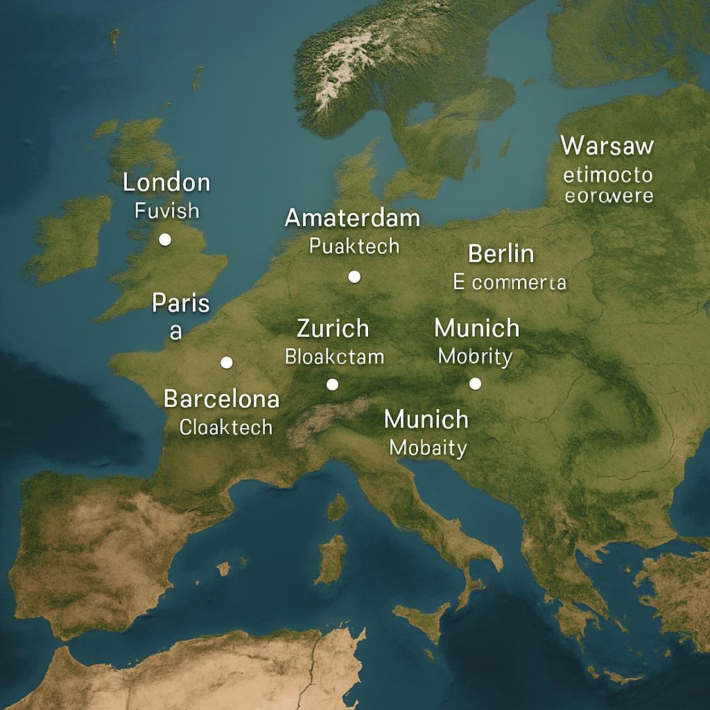 Стартап-экосистема Европы в 2025 году. Ключевые хабы и их специализации Стартап-экосистема Европы в 2025 году. Ключевые хабы и их специализации