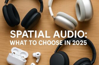 Наушники с поддержкой Spatial Audio: что выбрать в 2025 — практическое руководство