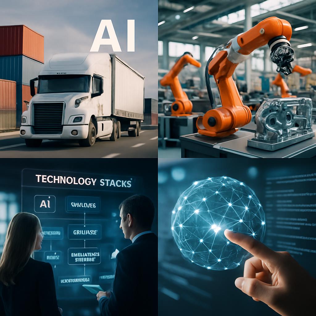Бизнес стартапы 2025: как логистика и manufacturing эволюционируют с AI.. Технологии и стеки: что выбирать стартапу в 2025 Бизнес стартапы 2025: как логистика и manufacturing эволюционируют с AI.. Технологии и стеки: что выбирать стартапу в 2025