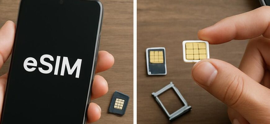 eSIM против физической SIM: что выбрать сегодня и почему это важно