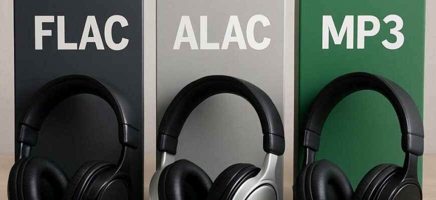 Музыка без компромиссов или с умом: как выбрать между FLAC, ALAC и MP3