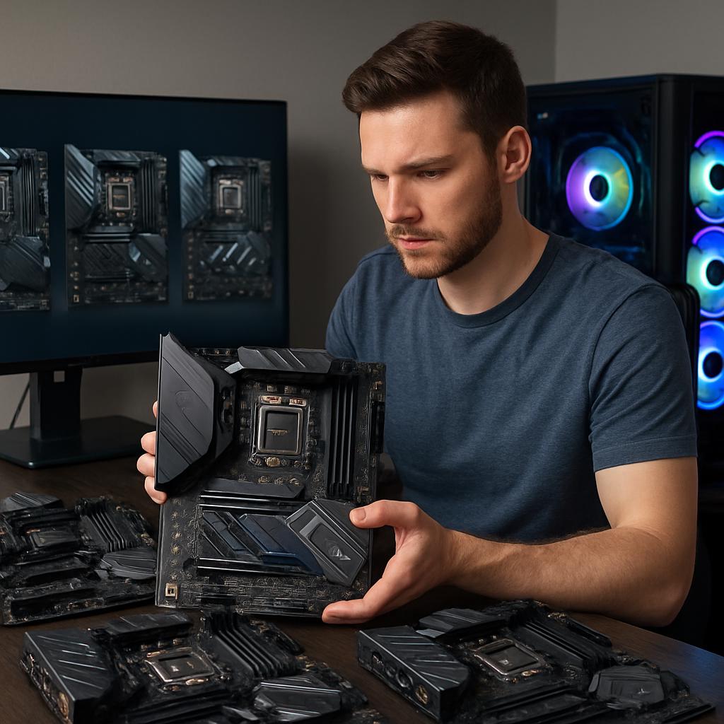 Лучшие материнские платы для игрового ПК 2025 года. Как я выбирал плату для своего игрового ПК