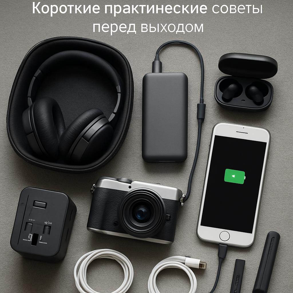 Лучшие гаджеты для путешествий: экономим место и время. Короткие практические советы перед выходом Лучшие гаджеты для путешествий: экономим место и время. Короткие практические советы перед выходом