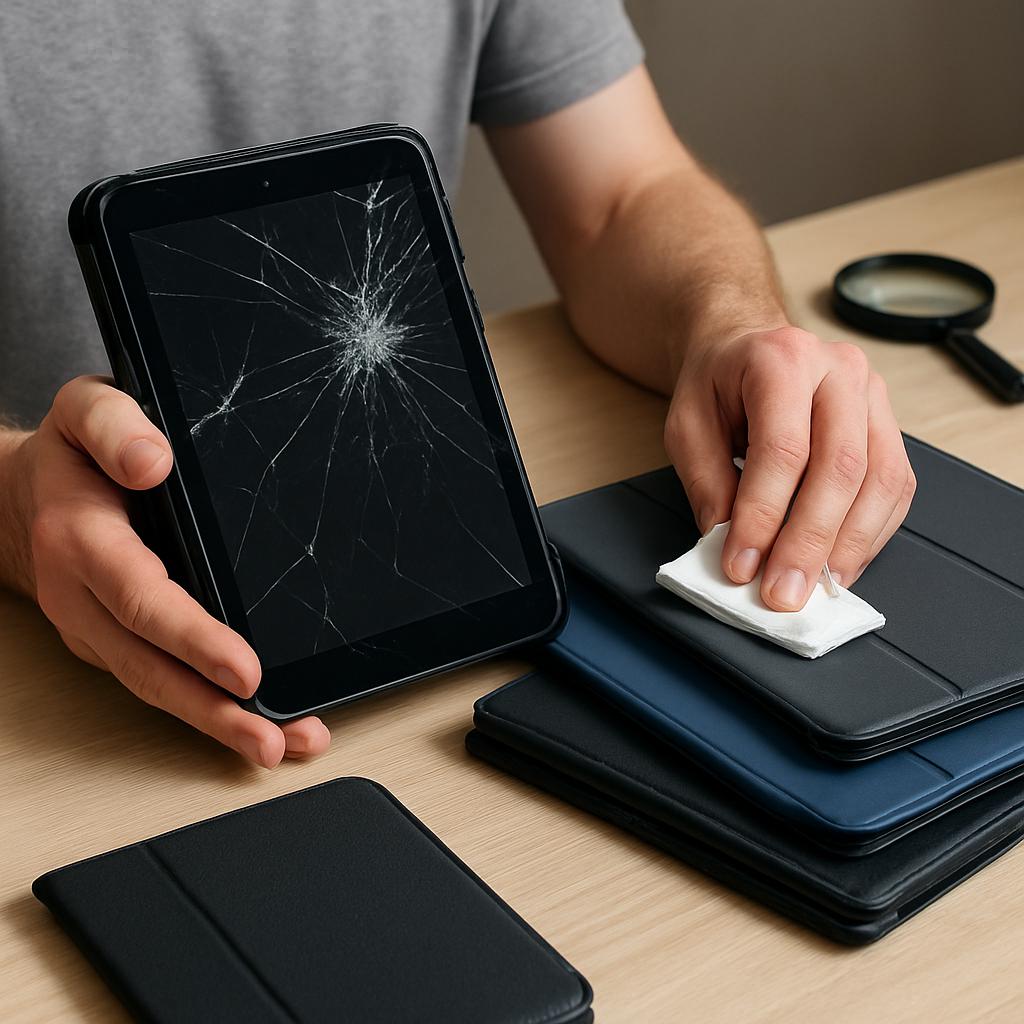 Как выбрать надежный чехол для планшета и сохранить экран. Поддержка и уход за чехлом