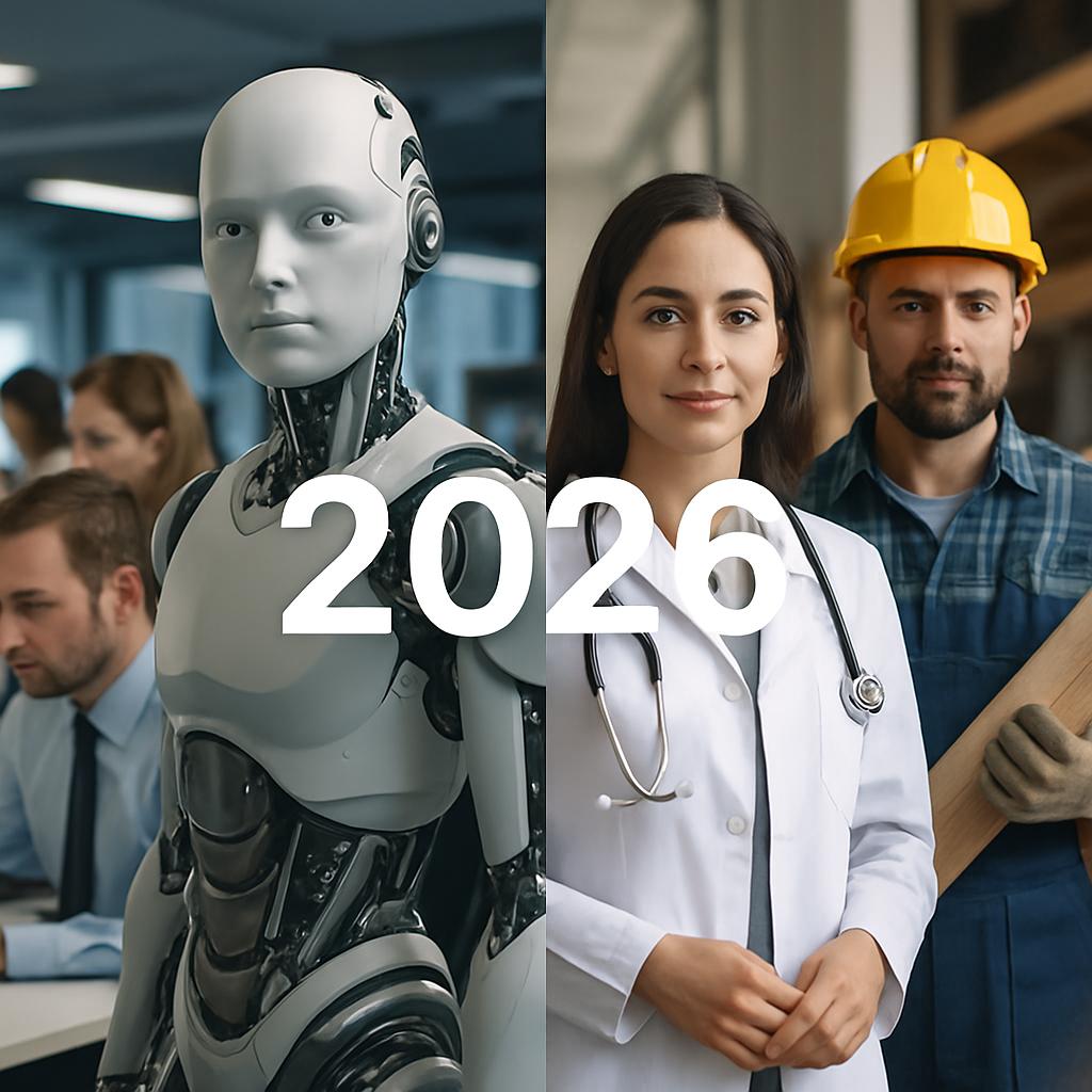 Какие профессии заме­нит искус­ствен­ный интеллект в 2026 году. Сферы, где замена маловероятна