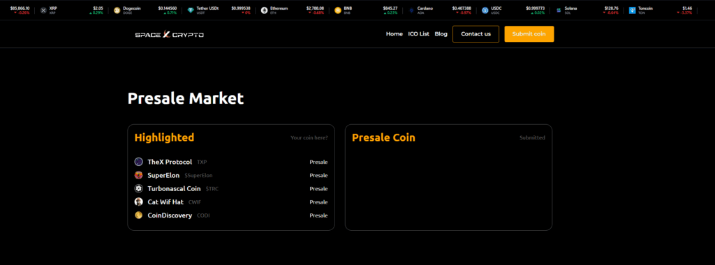 Что из себя представляет SpaceXCrypto