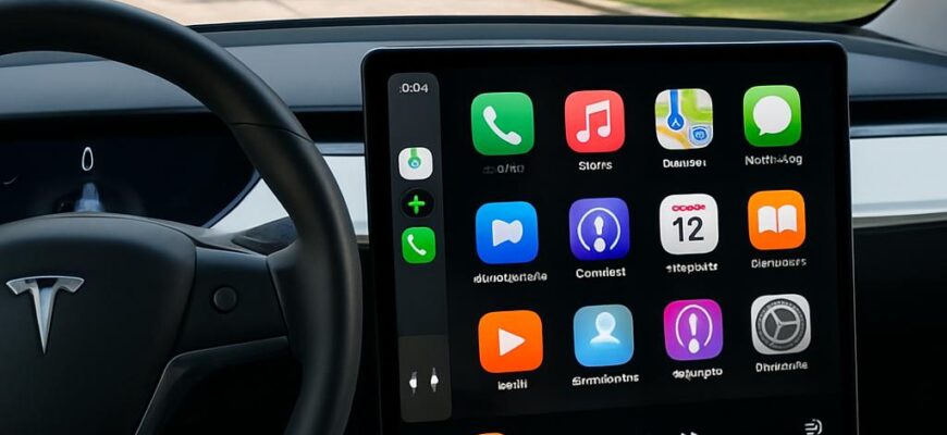 Почему появление Apple CarPlay в Tesla может поменять представление об автомобиле
